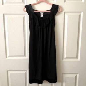 Philosophy di Alberta Ferretti black silky dress size 4